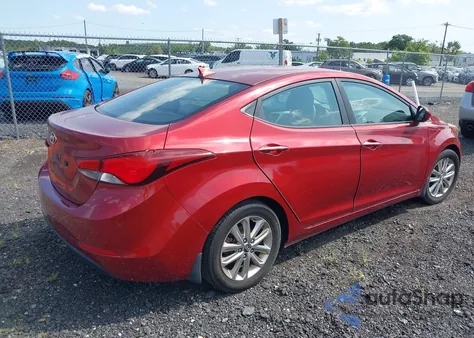 2015 Hyundai Elantra Se from USA, damaged, VIN 5NPDH4AE9FH556475